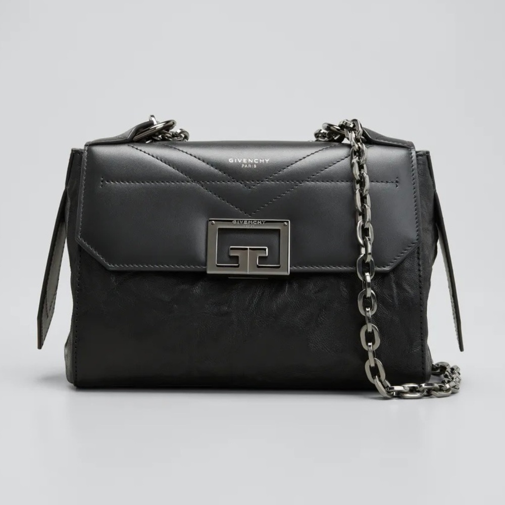 New Givenchy Small ID Pepe Leather Top Handle Bag